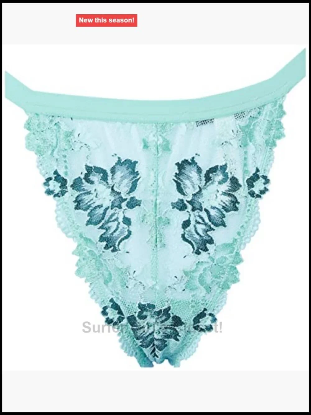 Lace Chemise & G-String Set